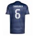 Real Madrid Eduardo Camavinga #6 Bortedrakt 2025-26 Korte ermer